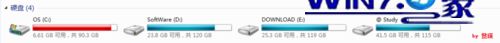 win7系统c盘空间不足变红了的完全处理要领