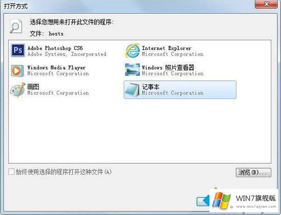 win7电脑清理hosts文件的解决门径