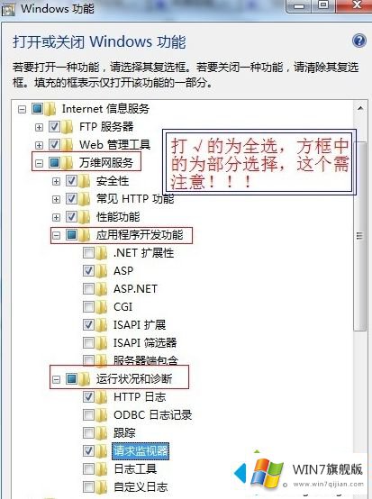 windows7系统怎么添加iis的完全解决步骤